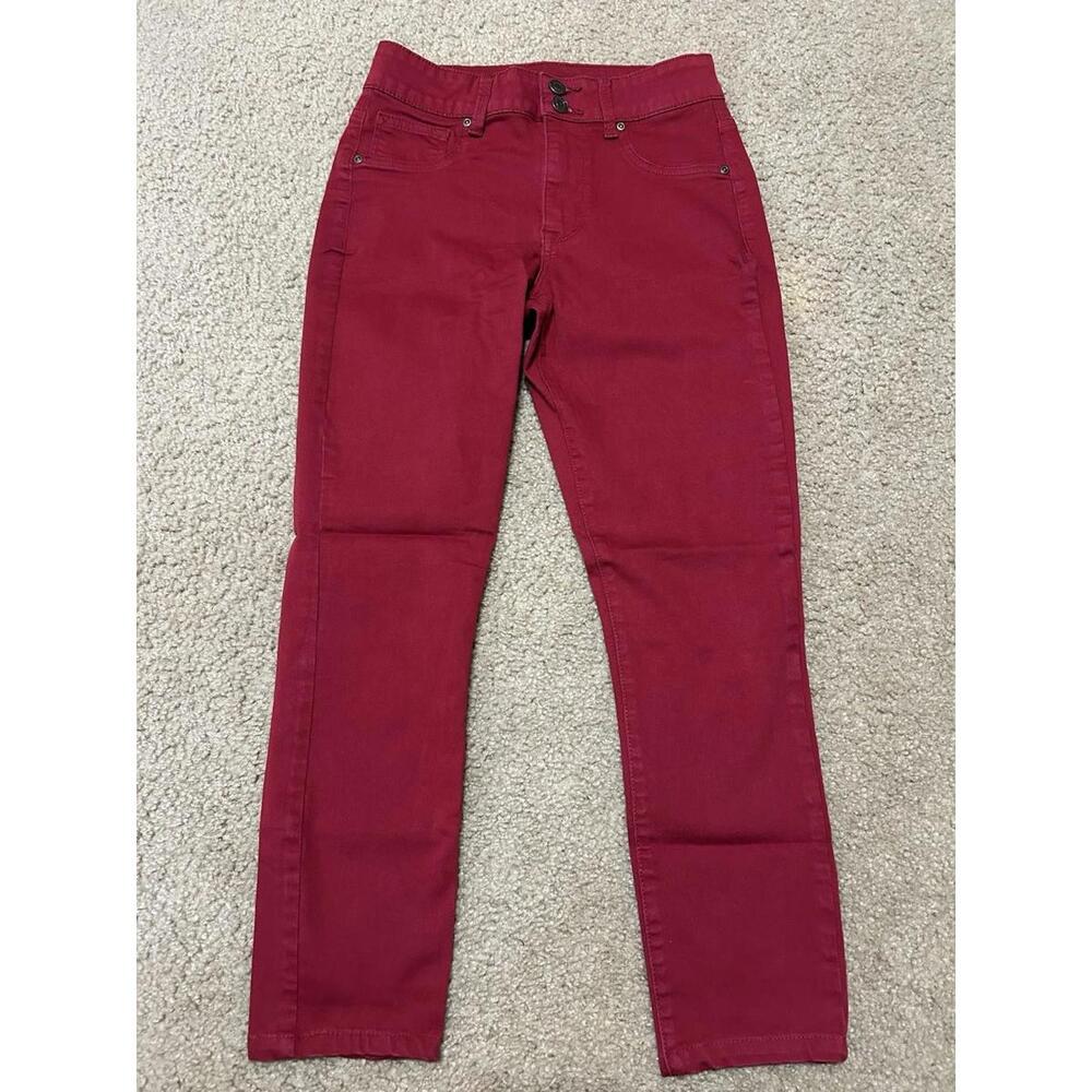 Maurice’s Women’s High Rise Skinny Jeans Stretch Red Size XS